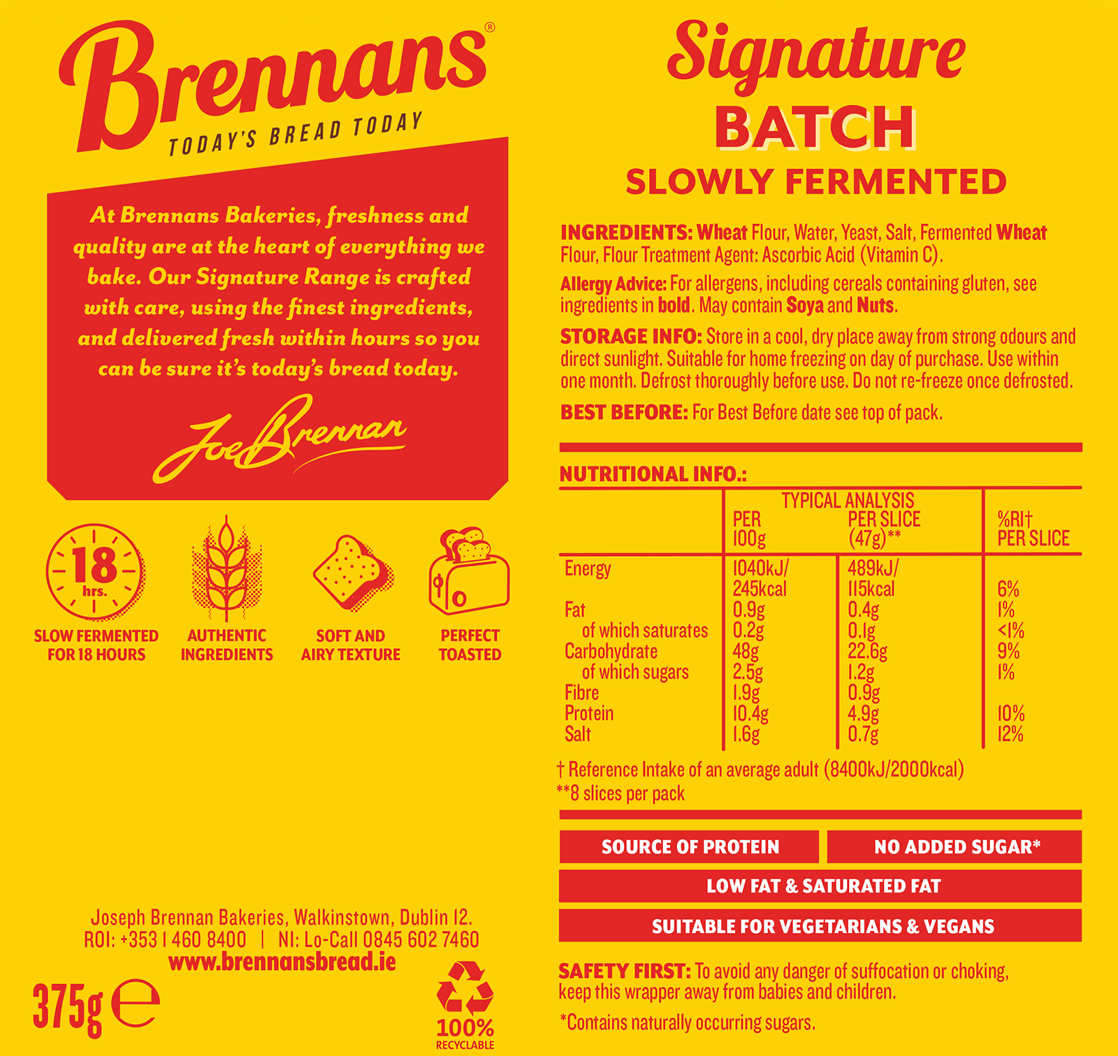 Signature range fermented batch nutritional v3