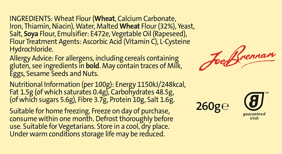 3233 BREN Malted Grain Sub Rolls FA