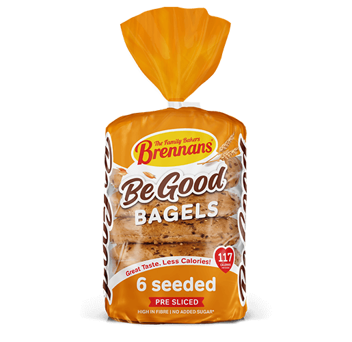 Brennans Be Good Seeded Bagels