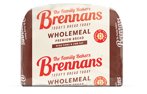 Brennans half pan wholemeal